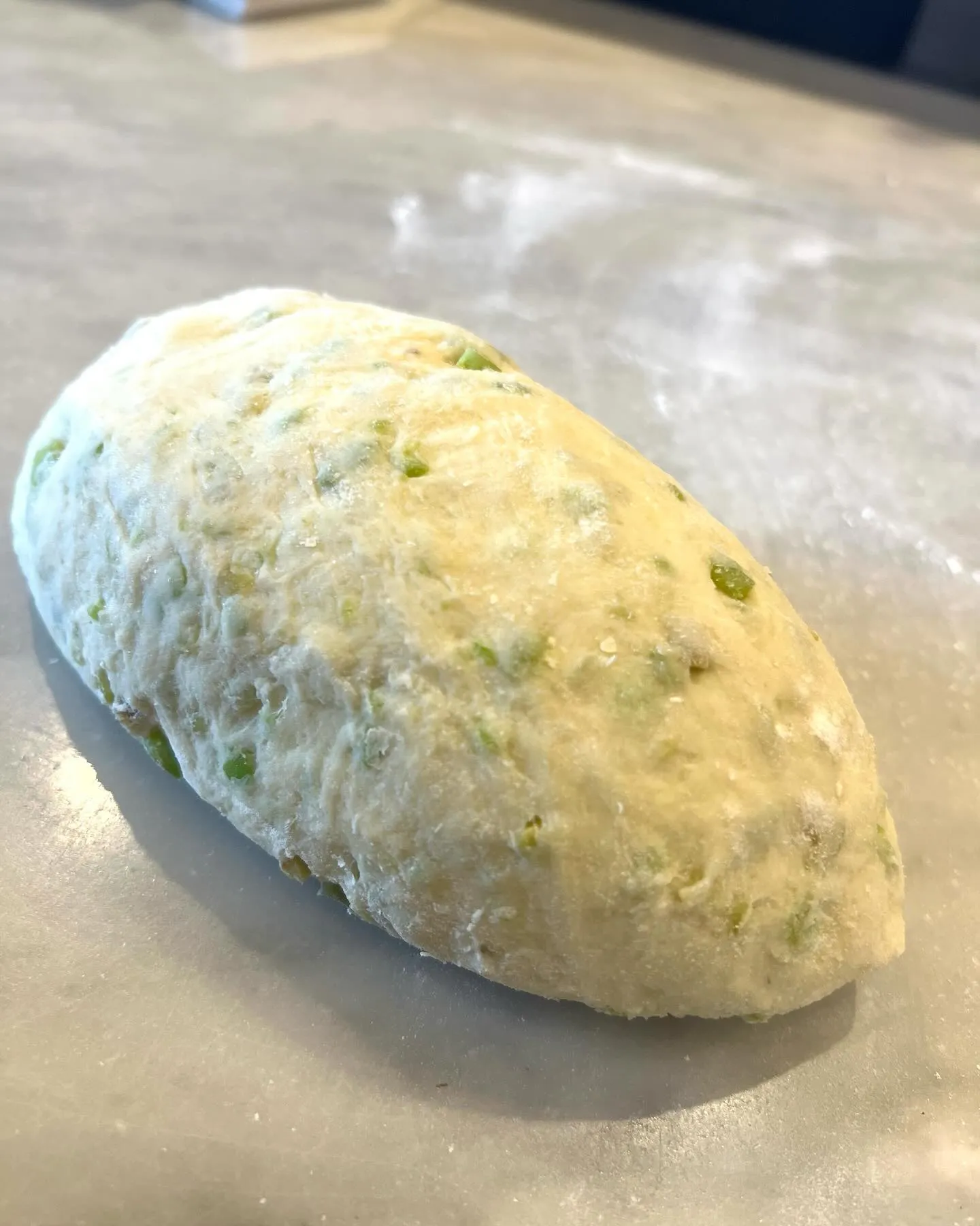 この季節のニョッキはソラマメです